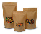 خرده فروشی، به طور گسترده ای استفاده می شود، کیسه کاغذ کرافت برای غذا، اسنک کیسه های آجیل، کوکی ها، شکلات