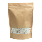 بسته بندی مواد غذایی Snach کیف بسته بندی زیپ کیسه های کاغذی برای Pepitas / بسته بندی آجیل کاج