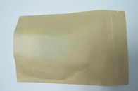 پاک کردن کرافت کاغذ جلو سه طرف کیسه بسته بندی برای بسته بندی کوکی ها