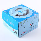 جعبه پینک آبی جعبه تولد کیک بسته بندی جعبه / هدایای سفارشی
