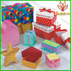 جعبه های هدیه ای رنگارنگ و نارنجی جعبه های کاغذی بسته بندی جعبه های کاغذی قابل بازیافت