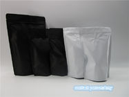 فویل کیسه های قهوه پلاستیکی با شیر دگرساز برای بسته بندی پودر قهوه 250g با زیپ