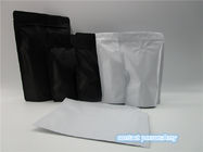 فویل کیسه های قهوه پلاستیکی با شیر دگرساز برای بسته بندی پودر قهوه 250g با زیپ