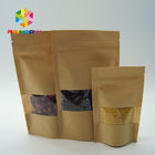 بسته بندی کیسه های چای بسته بندی، بسته بندی حرارتی کاغذ کرافت کیسه های کیسه های زیپ Reasealable
