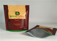 کیسه بسته بندی پلاستیکی Black Mylar Zip Lock برای قهوه و چای آماده است