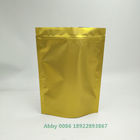 جعبه های پلاستیکی آلومینیوم پلاستیکی طلای 25 گرم / 50 گرم / 100 گرم برای چای