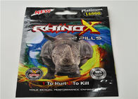 کیسه های فویل آلومینیومی ایستاده برای Rhino 7 Swag Platinum 15000 قرص های بسته بندی شده