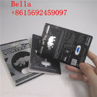 بسته بندی سفارشی کارت های تاول پلاستیکی بسته بندی مواد پلاستیکی برای کپسول جنسی / قرص