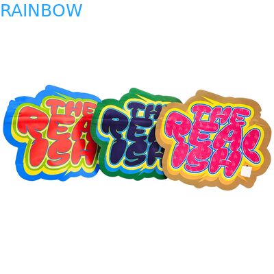 3.5 گرم 7 گرم 14 گرم کیسه زیپ‌لاک مایلار خوراکی ضد کودک فویل آلومینیومی برای کوکی‌ها و آدامس