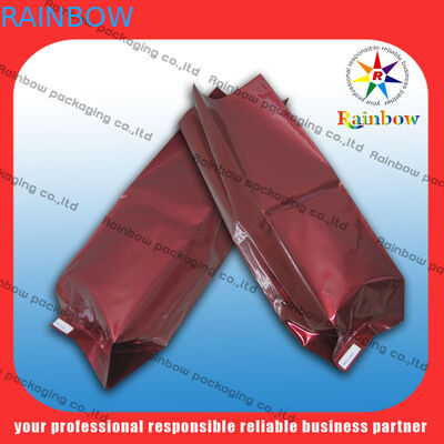 بسته بندی کیسه های چای سفارشی بسته با چاپ براق