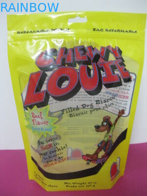 بسته بندی فویل سفارشی / فویل PPET / AL / PE Mylar با فشرده سازی قفل