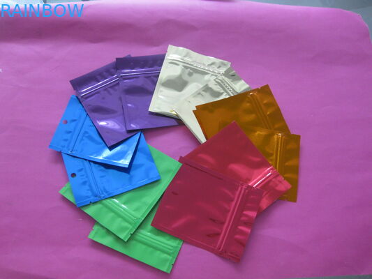 کیسه بسته بندی کیسه اسنک خوراکی ساده Ziplock Mylar با تیغ زدن