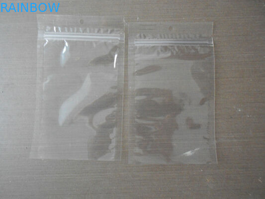 100٪ Recycle Transparent Ziplock Snack Bag Packaging for Food