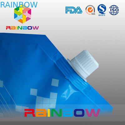 3L ضد آب شفاف یا چاپ پاکت چنگک جمع کردن کیسه بطری مایع