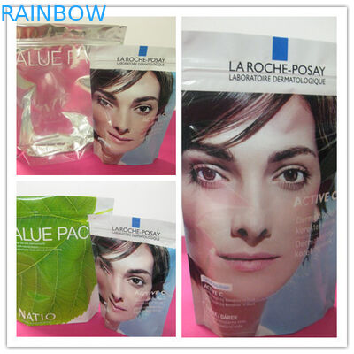 130mic PET / AL / NY / PE پایه پایین کمربند Gusset برای Comstic