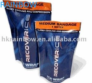 مهر و موم سمت چپ بسته بندی کیسه های پلاستیکی اسنک با زیپ برای برنج