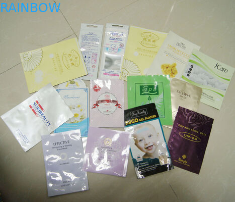 کیسه های لوازم آرایشی سفارشی 100mic، کیسه فویل آلومینیوم مهر و موم شده سه طرفه