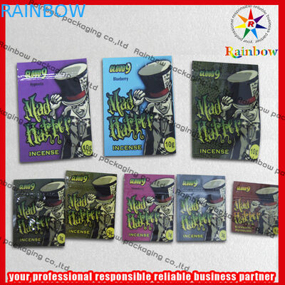 فویل آلومینیوم گیاهی عود فنجان کیسه های پلاستیکی بازیافت با زیپ