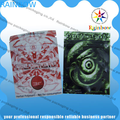 بسته بندی بسته بندی کیسه های آلومینیومی فویل پلی اتیلن با سه طرف مهر و موم شده