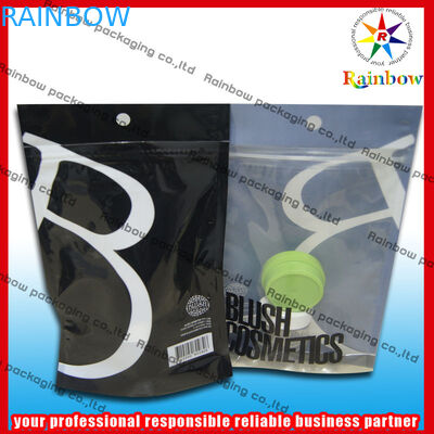 کیسه بسته بندی Comestic پلاستیک Ziplock با پایین Gusset برای لوسیون