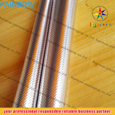 فویل آلومینیوم مهر و موم کیسه های مواد غذایی برجسته / بافت برای فروشگاه