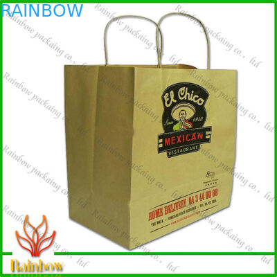 کیسه های کاغذی با دست و طراحی زیبا را بیرون بکشید