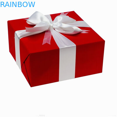 جعبه مقوا جعبه مقوا جعبه قرمز برای بسته بندی هدیه