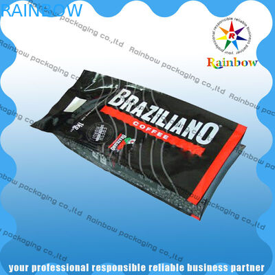 PET / AL / PE ماده رنگارنگ ایستاده بسته بندی چای همراه با جانبی Gusset