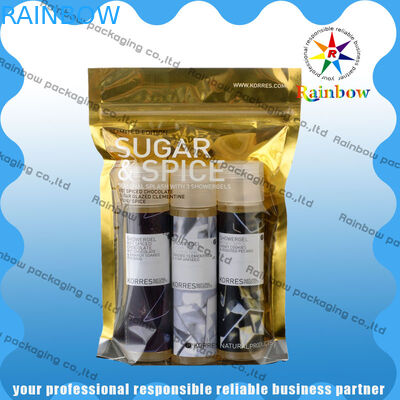 OPP / AL / PE پلاستیک لوازم آرایشی و بهداشتی بسته بندی کیسه برای پد گرم با چاپ هزینه