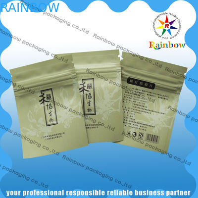 کیسه های سفارشی قهوه ایستاده کیف های رنگی چاپ سبک با Ziplock