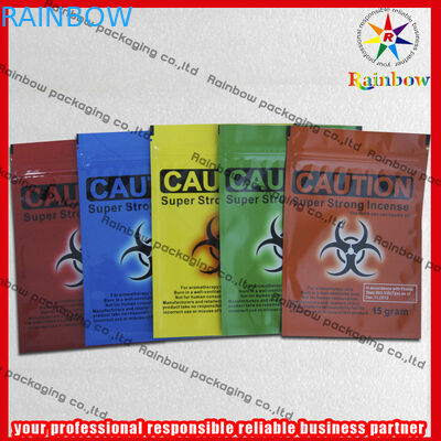 کیسه های عود کننده گیاهی رنگارنگ Recyclable Ziplock Printing Gravure