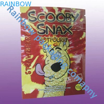 Ziplock بسته بندی لوازم آرایشی و بهداشتی گیاهی، سفارشی رنگارنگ چاپ کیسه های پلی اتیلن پلاستیکی