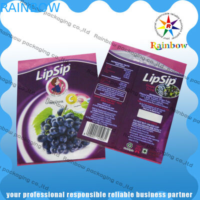 بطری بطری آستین کوتاه بسته بندی چاپ سفارشی حرارتی حساس ضد آب