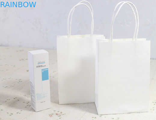 کیسه کاغذ کرافت منحصر به فرد با رنگ ساده 0.18 میلی متر ضخامت