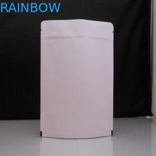 بسته بندی دانه / قهوه کیسه های کاغذ سفارشی قابل تعویض سفید