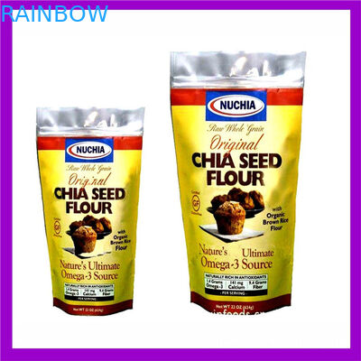 بسته بندی کیسه فویل زیپ، کیسه بسته بندی برنج / چای Ziplock