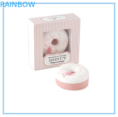 جعبه های بسته بندی صابون تزئینی جعبه بازیافت کاغذ دست ساز