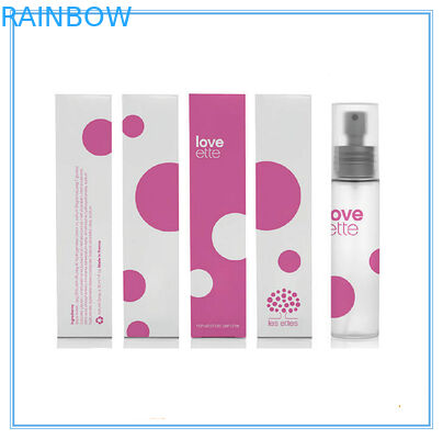 بسته بندی جعبه کاغذ آرایشی قرمز 350 گرم کاغذ سفید برای نمایش