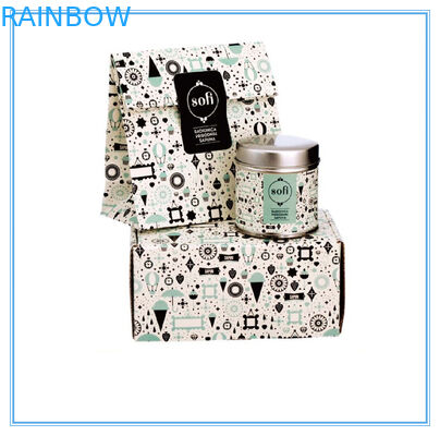 جعبه کاغذ بسته بندی مد برای بسته بندی صابون / جواهرات با آستین