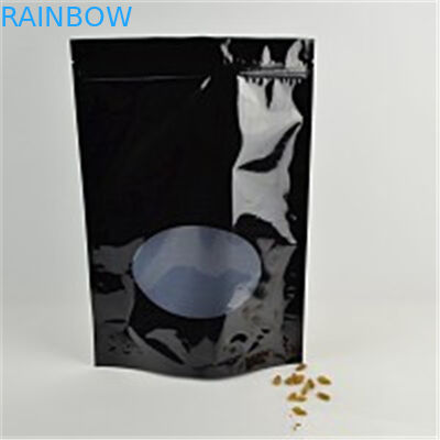 کیسه های فویل Ziplock فانتزی چاپ سفارشی با گودال و پنجره