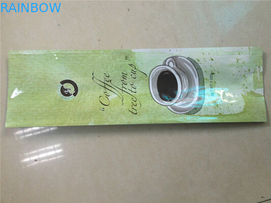 کیسه بسته بندی پلاستیکی Recyclable سوپاپ برای 8 اونس بسته بندی قهوه / لوبیا
