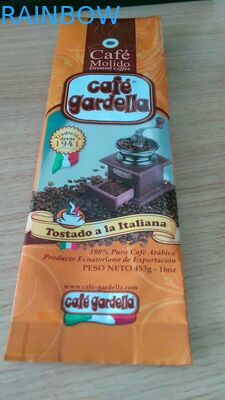 کیسه های پلاستیکی سفارشی چاپ شده، بسته بندی فنجان قهوه زیپ