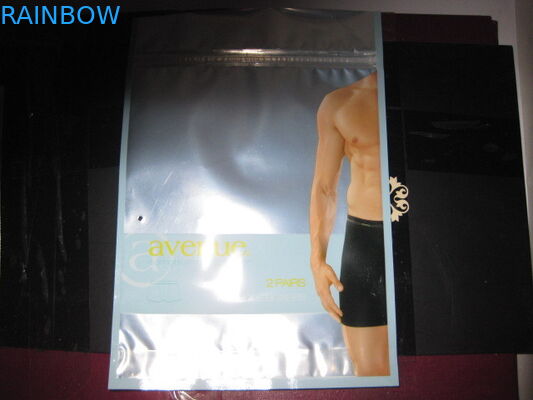 بسته بندی فویل آلومینیومی سفارشی چاپ شده Noni Flat Three Flat seal for Garment Underwear