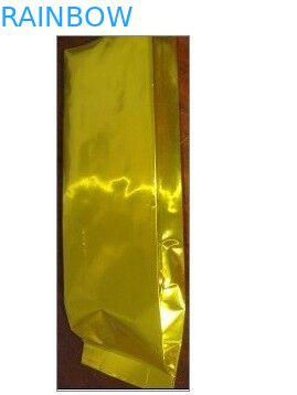 بسته بندی کیسه های فویل قهوه فویل Gloden مهر و موم با مقدار دیگاز