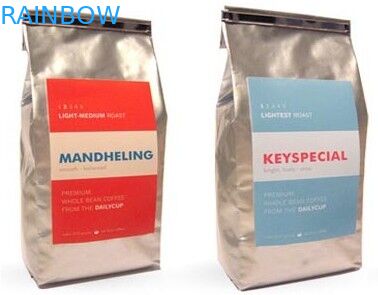 تخت پایین پایین مات پایان آلومینیوم کیسه فویل، نقره ای قلع بسته بندی کیسه بسته بندی کیسه