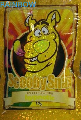 10g اسفناج هلوگرام زرد پوپورری Scooby Snax