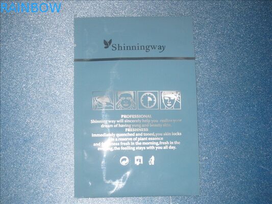 آبی Shinny Way Foil لوازم آرایشی و بهداشتی بسته بندی کیسه رطوبت رطوبت برای ماسک ویژه