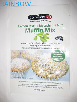 چاپ براق بسته بندی کیسه های اسنک بسته بندی شفاف پنجره