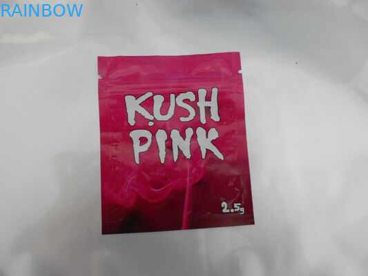 کیسه های پلاستیکی فست فود کیسه های پلاستیکی 2.5g Pink KUSH Blend Potpourri