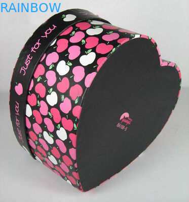 جعبه کاغذ رنگی قلب رنگارنگ به هدیه روز ولنتاین اعمال می شود